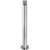 eurokraft pro Posacenere a colonna in acciaio inox eurokraft pro