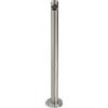 eurokraft pro Posacenere a colonna in acciaio inox con tettuccio eurokraft pro