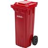 eurokraft pro Bidone per rifiuti in plastica DIN EN 840 eurokraft pro