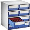Cassettiera magazzino, portata corpo 75 kg - kaiserkraft