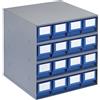 Cassettiera magazzino, portata corpo 75 kg - kaiserkraft