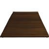 Miltex Pedana in legno Yoga tinta scura, al metro lineare Miltex