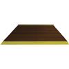 Miltex Pedana in legno Yoga tinta scura, al metro lineare Miltex