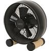 Ventilatore da tavolo di design con piedini in legno - kaiserkraft