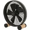 Ventilatore a piantana di design con piedini in legno - kaiserkraft