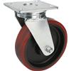 Proroll Ruota in poliuretano, dimensioni piastra 175 x 140 mm Proroll