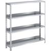 hofe Scaffale portadocumenti a vite, zincato hofe