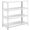 hofe Scaffale portadocumenti a vite, grigio chiaro RAL 7035 hofe