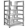 Scaffale a innesto per archivio, zincato - kaiserkraft