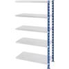 eurokraft basic Scaffale a innesto universale, stabile eurokraft basic