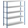 eurokraft basic Scaffale a innesto a campata larga eurokraft basic