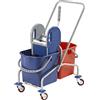 eurokraft pro Carrello per pulizie in acciaio inox eurokraft pro