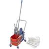 eurokraft pro Set di carrelli per pulizie in acciaio inox eurokraft pro