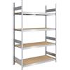 hofe Scaffale a innesto con ripiani lunghi in pannelli di truciolato hofe
