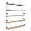 hofe Scaffale a innesto con ripiani lunghi in pannelli di truciolato hofe