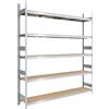hofe Scaffale a innesto con ripiani lunghi in pannelli di truciolato hofe