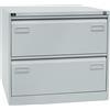 BISLEY Classificatore per cartelle sospese LIGHT, a doppia corsia BISLEY