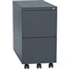 eurokraft basic Cassettiera con rotelle, acciaio eurokraft basic