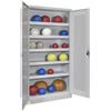 Pavoy Armadio per palloni con ante a battente, altezza 1950 mm Pavoy