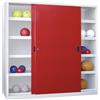 Pavoy Armadio porta palloni con ante scorrevoli, altezza 1950 mm Pavoy