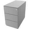 BISLEY Cassettiera con rotelle Note™, con 3 cassetti universali BISLEY