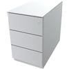 BISLEY Cassettiera con rotelle Note™, con 3 cassetti universali BISLEY