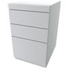BISLEY Cassettiera fissa Note™, con 2 cassetti universali, 1 supporto per cartelle sospese BISLEY