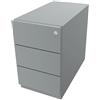 BISLEY Cassettiera con rotelle Note™, con 3 cassetti universali BISLEY