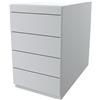BISLEY Piedistallo Note™, con 4 cassetti universali BISLEY
