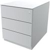 BISLEY Cassettiera con rotelle Note™, con 3 cassetti universali BISLEY