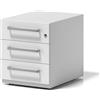 BISLEY Cassettiera con rotelle Note™, con 3 cassetti universali BISLEY