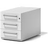 BISLEY Cassettiera con rotelle Note™, con 3 cassetti universali BISLEY
