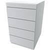 BISLEY Piedistallo Note™, con 4 cassetti universali BISLEY