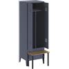 Wolf Armadietto sporco/pulito Berlin 2 con panca Wolf