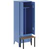 Wolf Armadietto sporco/pulito Berlin 2 con panca Wolf