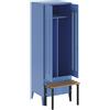 Wolf Armadietto sporco/pulito Berlin 1 con panca Wolf