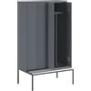 Wolf Armadietto sporco/pulito Berlin 2 con panca Wolf