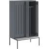 Wolf Armadietto sporco/pulito Berlin 1 con panca Wolf