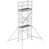 Trabattello mobile RS TOWER 41 stretto con Safe-Quick® – Altrex:  piattaforma in legno, lunghezza 1,85 m