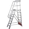 KRAUSE Scala a piattaforma in alluminio STABILO Vario compact KRAUSE