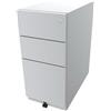 BISLEY Cassettiera con rotelle Note™, con 2 cassetti universali, 1 supporto per cartelle sospese BISLEY
