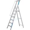 ZARGES Scala a libro in alluminio con grande piattaforma ZARGES