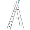 ZARGES Scala a libro in alluminio con grande piattaforma ZARGES