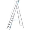 ZARGES Scala a libro in alluminio con grande piattaforma ZARGES