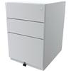 BISLEY Cassettiera con rotelle Note™, con 2 cassetti universali, 1 supporto per cartelle sospese BISLEY