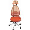 Topstar Sedia girevole per ufficio, elegante, completa di poggiatesta e schienale in rete Topstar