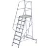 eurokraft pro Scala in alluminio a piattaforma eurokraft pro