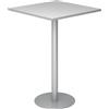 Tavolo alto, lungh. x largh. 800 x 800 mm - kaiserkraft