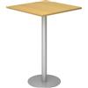 Tavolo alto, lungh. x largh. 800 x 800 mm - kaiserkraft
