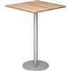 Tavolo alto, lungh. x largh. 800 x 800 mm - kaiserkraft